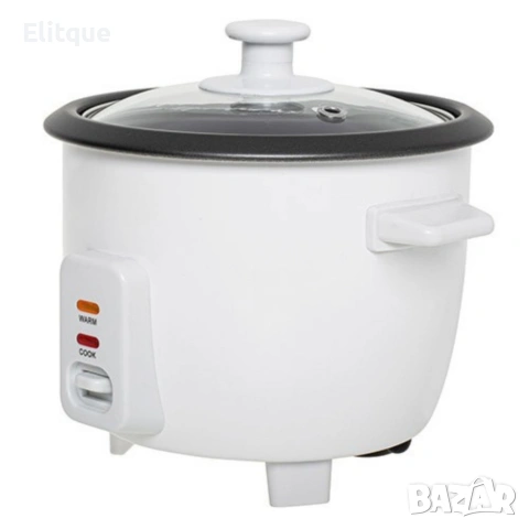 Компактна оризоварка 0.6L – Перфектен ориз всеки път, 300W, Автоматично поддържане на топлина, снимка 3 - Други стоки за дома - 54269128