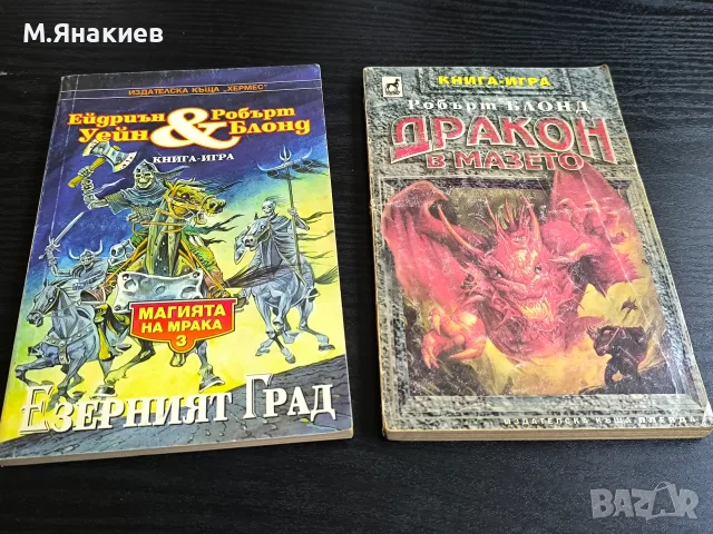 Две фентъзи книги-игри 