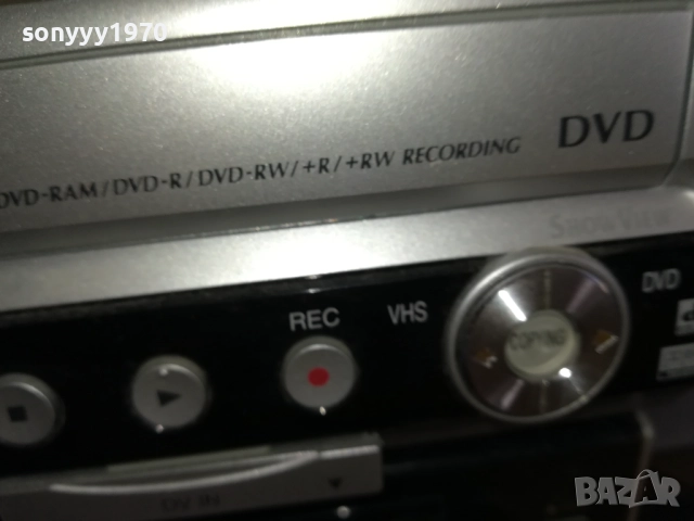 PANASONIC DMR=ES35V-VHS//DVD ВНОС SWISS 0909251447, снимка 9 - Плейъри, домашно кино, прожектори - 51653994