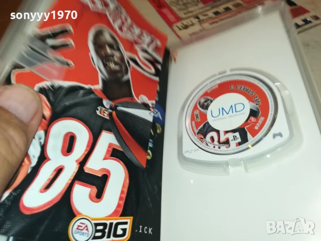 SONY PSP NFL STREE 3 GAME-ВНОС GERMANY 2707251246, снимка 8 - Игри за PlayStation - 51156429