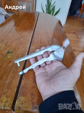 Стара алуминиева преса за чесън #10, снимка 5 - Други ценни предмети - 35189732