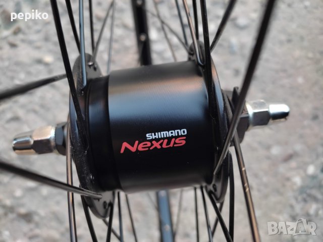 Продавам колела внос от Германия капла с динамо главина CTY TRK SHIMANO NEXUS 28 цола,, снимка 8 - Части за велосипеди - 39999783