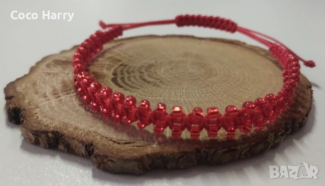 Гривна макраме,ръчно изработена, снимка 6 - Гривни - 52990680