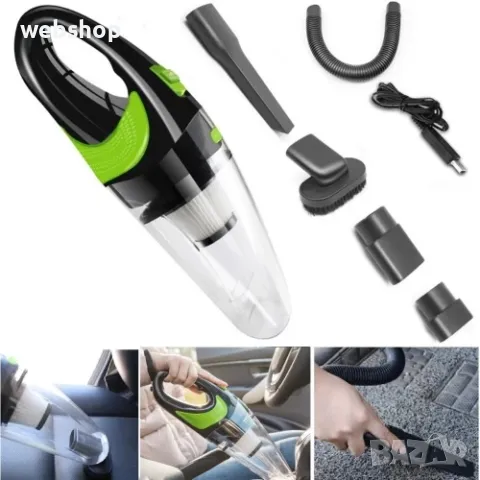 ПРОМО!! Мощна прахосмукачка за кола с HEPA филтър , снимка 2 - Аксесоари и консумативи - 47309904
