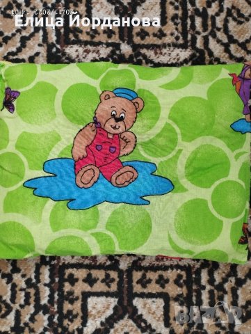 бебешка възглавничка, снимка 3 - Спално бельо и завивки - 38791611