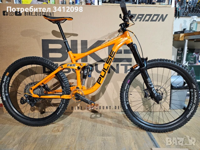 Планински Велосипед Pulse RS, M, 27.5", снимка 1