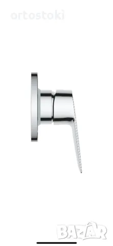 Смесител Grohe BauEdge 29040001, Стенен, За душ, За вграждане, Вътрешно и външно тяло, Хром, снимка 4 - ВИК - 47589778