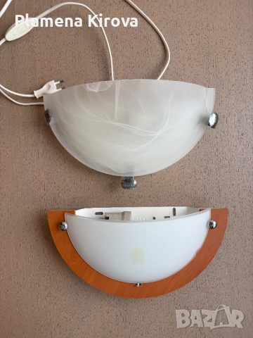 Аплици за стена - 2 броя, снимка 2 - Лампи за стена - 51761319