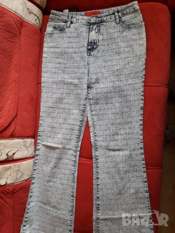 Дамски дънки с разширяващи се крачоли тип чарлстон 2 бр., снимка 6 - Дънки - 30088631