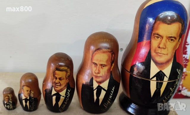 Руски матреошки 2бр., снимка 3 - Други - 54042767