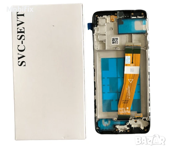 Дисплей за Samsung A03S 2021/ A037F/С Рамка/ Service Pack, снимка 1