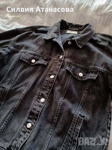 Дънково яке MANGO, снимка 4 - Якета - 48014474