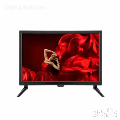 LED телевизор DC/AC 19/22/24 инча – Идеален за дом, кемпер, каравана или къмпинг, снимка 1