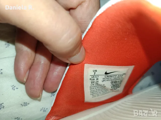 Дамски джапанки Nike, употребявани, снимка 2 - Джапанки - 55750508