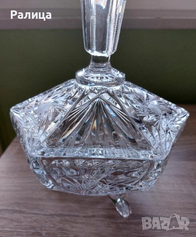 Комплект, бонбониери и купи, чешки кристал , снимка 2 - Декорация за дома - 42758990