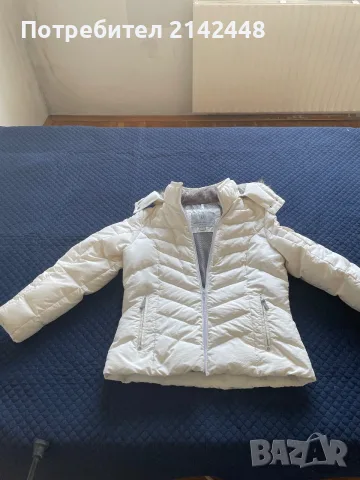 Продавам дамско яке бяло ( внос от САЩ). , снимка 4 - Якета - 56002099
