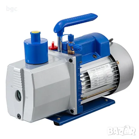 Нова ДвуКамерна 2-Стъпкова Вакуумна помпа с капацитет 13.6 м3/час 1к.с хладилен HVAC вакуумна помпа, снимка 6 - Други машини и части - 48266294