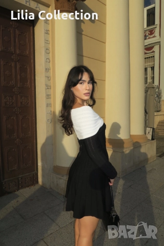 Коктейлна рокля Mirella Off-Shoulder, снимка 5 - Рокли - 52653831