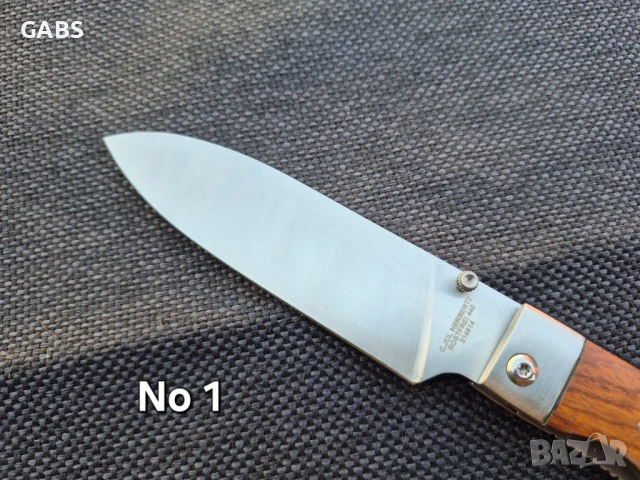 Сгъваем нож Herbertz Germany 314814,два модела, снимка 3 - Ножове - 50201636