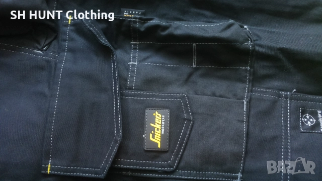 Snickers 3225 High-Vis Holster Pocket Work Trousers размер 52 / L - XL работен панталон W4-484, снимка 7 - Панталони - 52025581