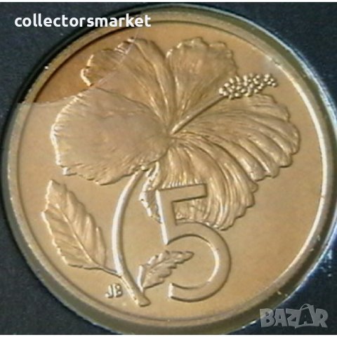 5 цента 1983, Острови Кук