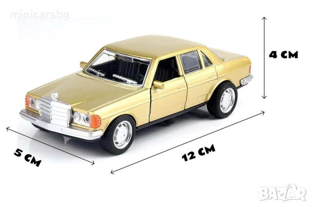 Метални коли: Mercedes-Benz W123, снимка 7 - Колекции - 54102868