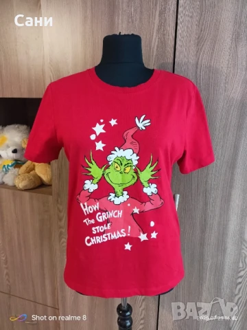 Червена и зелена тениска и блузка