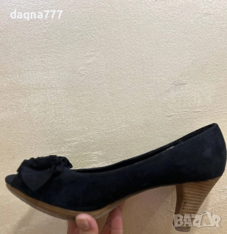 Andrea Conti VERA PELLE обувки Естествен велур Номер 41 Стелка 27 см, снимка 2 - Дамски елегантни обувки - 51764076