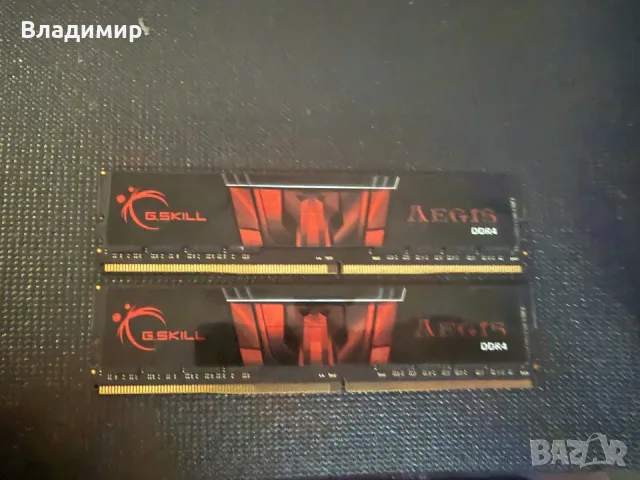 G-Skill-2x16гб ddr4 3000Mhz, снимка 2 - RAM памет - 56028904