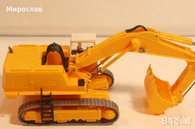 KIBRI H0 1/87 БАГЕР ТОВАРАЧ КРАН КОЛИЧКА МОДЕЛ, снимка 5 - Колекции - 54113480