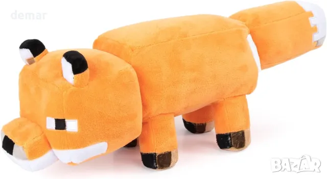 Плюшена възглавница Jay Franco Minecraft Fox - 50 см мека плюшена играчка, снимка 3 - Възглавници - 50255791