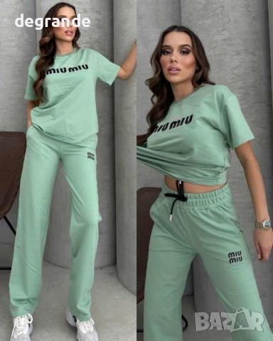 Дамски комплект MiuMiu , снимка 2 - Спортни екипи - 51551418
