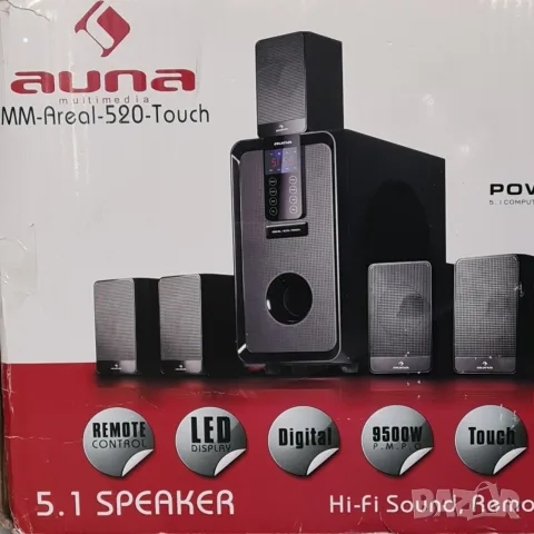 Съраунд Аудио Система auna Areal-520-Touch, снимка 4 - Аудиосистеми - 56452128