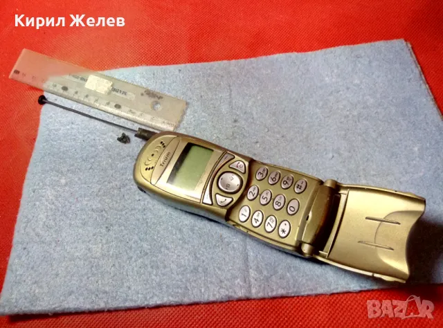 TRIUM MITSUBISHI MADE in FRANCE Стар КОЛЕКЦИОНЕРСКИ МОБИЛЕН ТЕЛЕФОН GSM КЛЕТЪЧЕН АПАРАТ ТРИУМ 47681