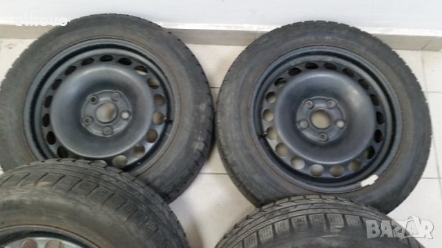 Джанти железни 7Jx16H2 ET45, снимка 2 - Гуми и джанти - 30256968