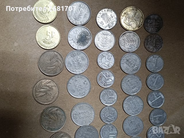 Монети Белгия , снимка 5 - Нумизматика и бонистика - 42908563