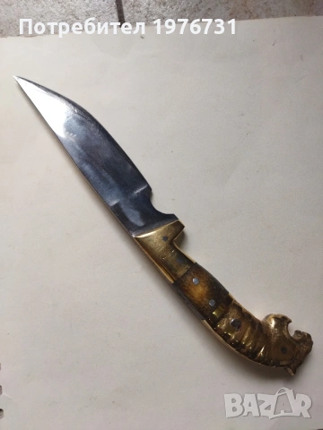 Ловен нож на ножар Николай от Варна , снимка 5 - Ножове - 53074189
