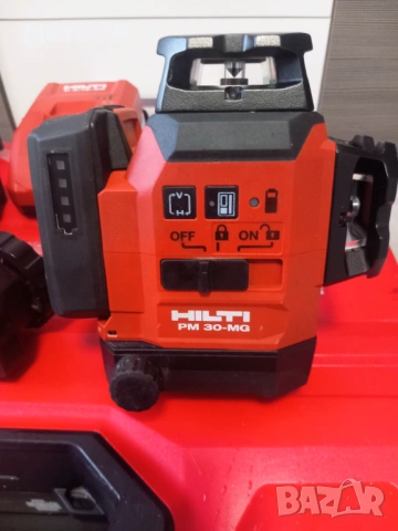 Hilti PM 30-MG лазерен нивелир+ магнитна стойка Хилти