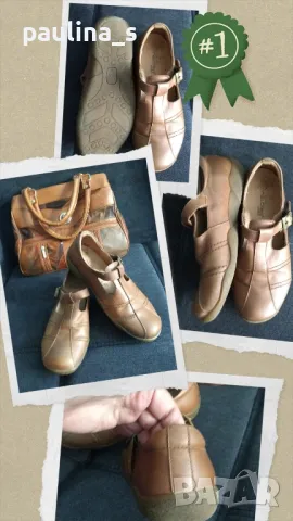 Три чифта / Маркови ортопедични обувки естествен набук и кожа / кожа, снимка 8 - Дамски ежедневни обувки - 29511195