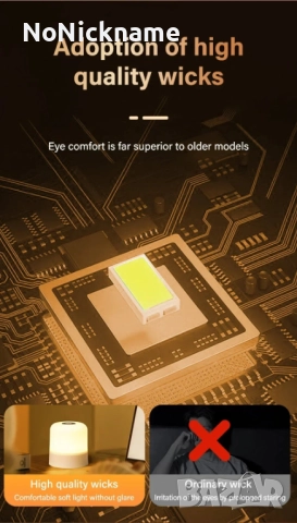 Акумулаторна преносима LED нощна лампа с дистанционно управление, настолна лампа, снимка 8 - Лед осветление - 52446818