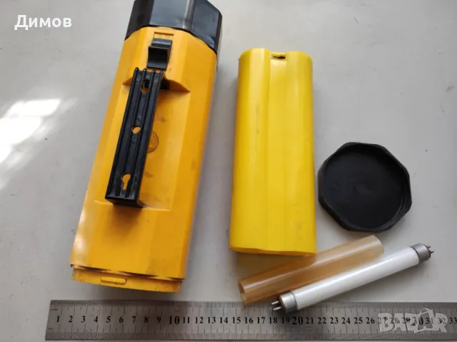 Немски ГДР прожектор фенер къмпинг лампа, снимка 6 - Къмпинг осветление - 49257577