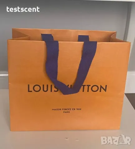Бутикова подаръчна торба Louis Vuitton carrier shopping bag 22cm x18cm, снимка 12 - Чанти - 49515700