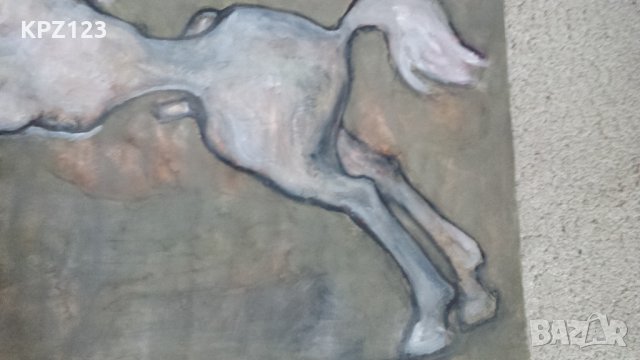 КАРТИНА "ЕДНОРОГ" (акварел)/Г.ДОНОВ, снимка 4 - Картини - 29091929