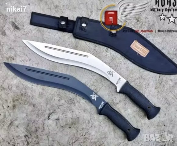 Мачете кукри Cold Stel ловен нож тактически военен за оцеляване 44,5см , снимка 3 - Ножове - 28059423