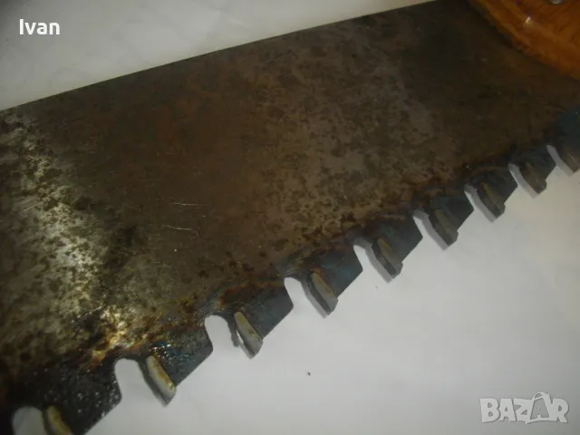 BAYER НЕМСКИ ГОЛЯМ 530мм РЪЧЕН ТРИОН С ВИДИРАНИ ЗЪБИ СТАРО ПРОФЕСИОНАЛНО КАЧЕСТВО МАСИВЕН, снимка 6 - Други инструменти - 48998378