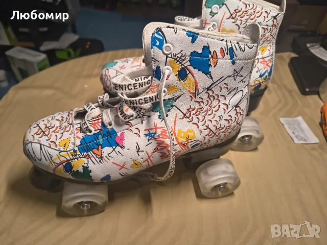 Ролкови кънки Les Nouveaux Urban, четириколесни, размер с два реда, за възрастни,42 номер , снимка 3 - Ролери, кънки - 50196479