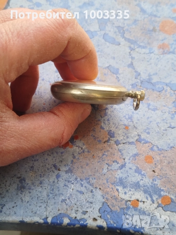 Джобен часовник Мълния с кораб , снимка 4 - Антикварни и старинни предмети - 52624468