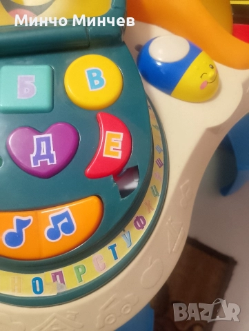 Музикална маса Fisher price, снимка 4 - Образователни игри - 52834472