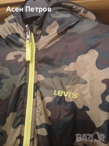 Зимно двулицево яке Levis, размер 12-13 г., снимка 6 - Детски якета и елеци - 56466813