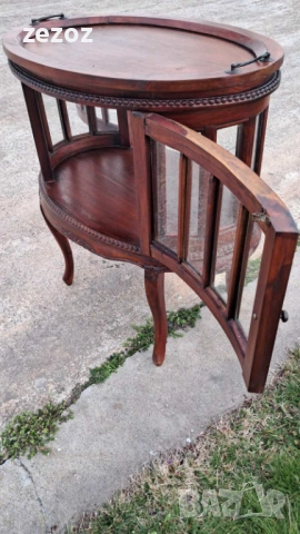 Бар шкаф с табла махагон, снимка 4 - Шкафове - 53986613